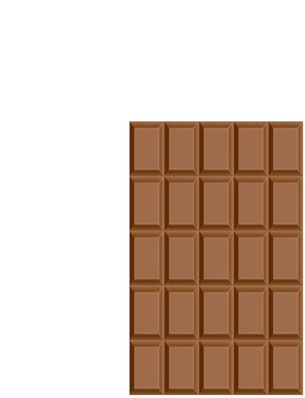 Бесконечная шоколадина в действии
